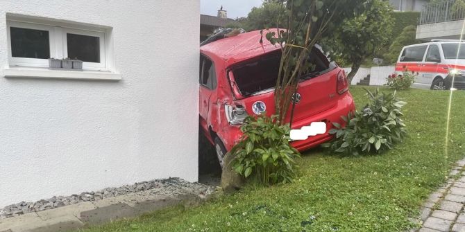 Reinach AG Unfall