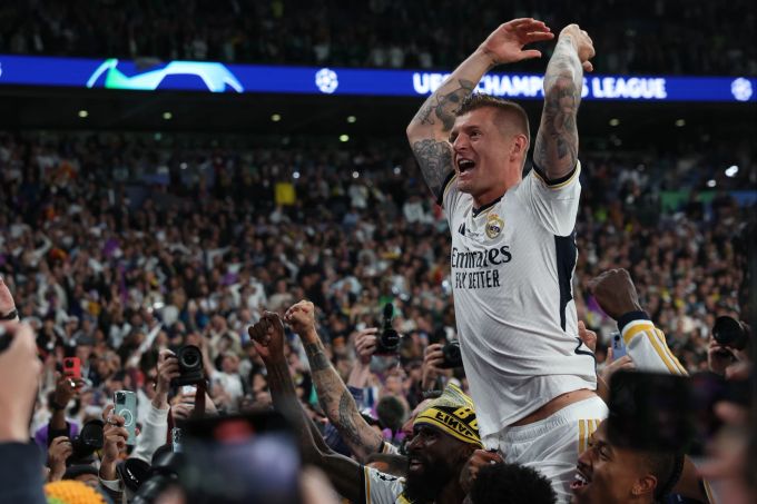 Toni Kroos darf sich feiern lassen. Toni Kroos