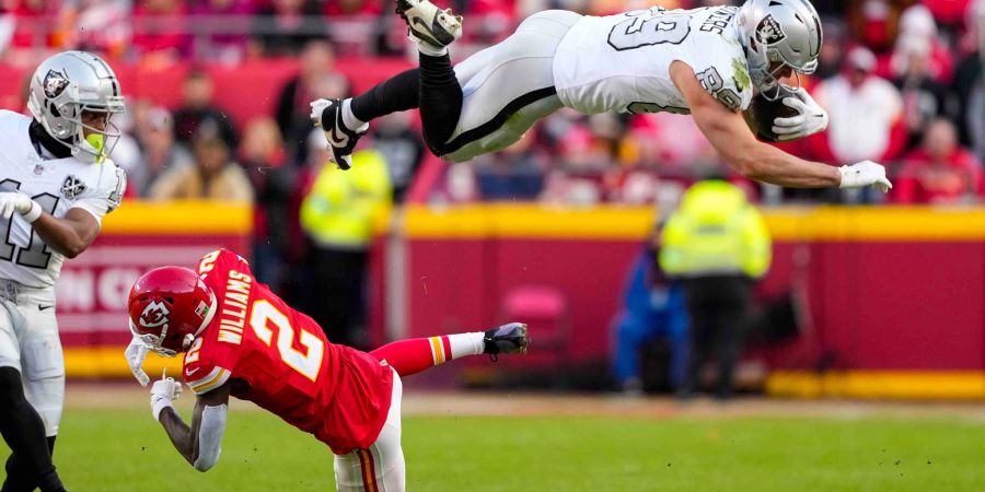 Der Sieg gegen die Raiders war ein hartes Stück Arbeit für die Kansas City Chiefs.