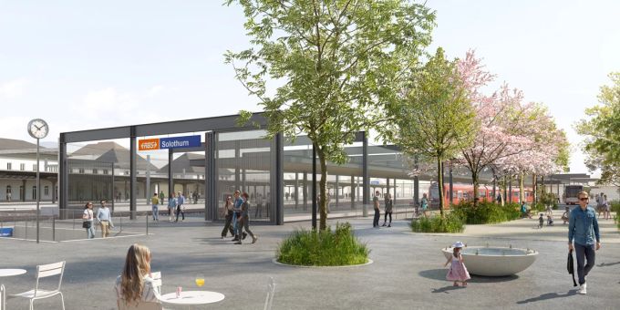 Projekt - Bahnhof Solothurn Süd: Parlament spricht Millionenkredit