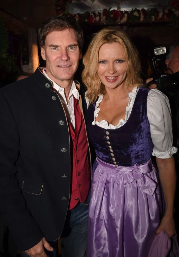 Die Schauspielerin Veronica Ferres und ihr Mann Carsten Maschmeyer besuchten das Oktoberfest. Carsten Maschmeyer