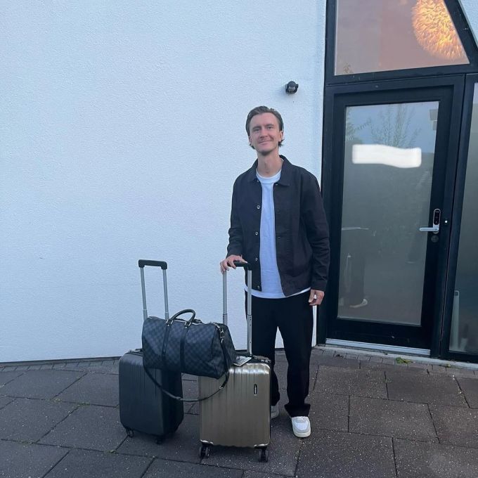 Kristoffer Olsson ist nach seiner Hirnerkrankung wieder zu Hause. Kristoffer Olsson