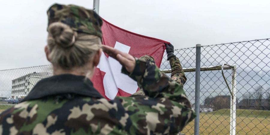 Swisscoy Kosovo Armee Antrittsverlesen