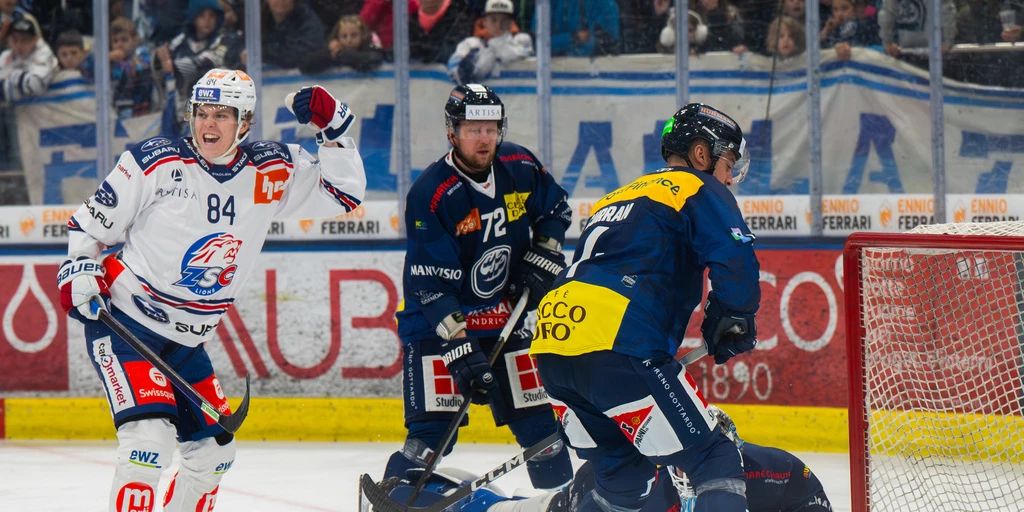 ZSC Lions with a landslide win in Ambri – Kloten loses at SCB