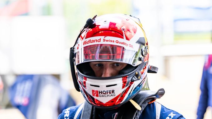 Fabio Scherer im Rahmen der ELMS in Spa-Francorchamps. Fabio Scherer ELMS Spa-Francorchamps