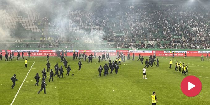 Derby-Krawalle - Rapid-Präsident: «Wir haben kein Sicherheits-Problem»