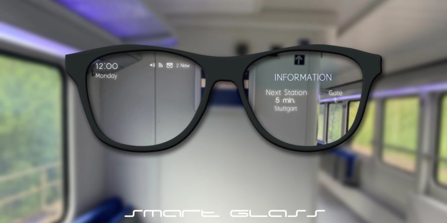 Smarte Datenbrille