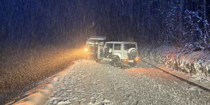 Schneechaos St. Gallen.