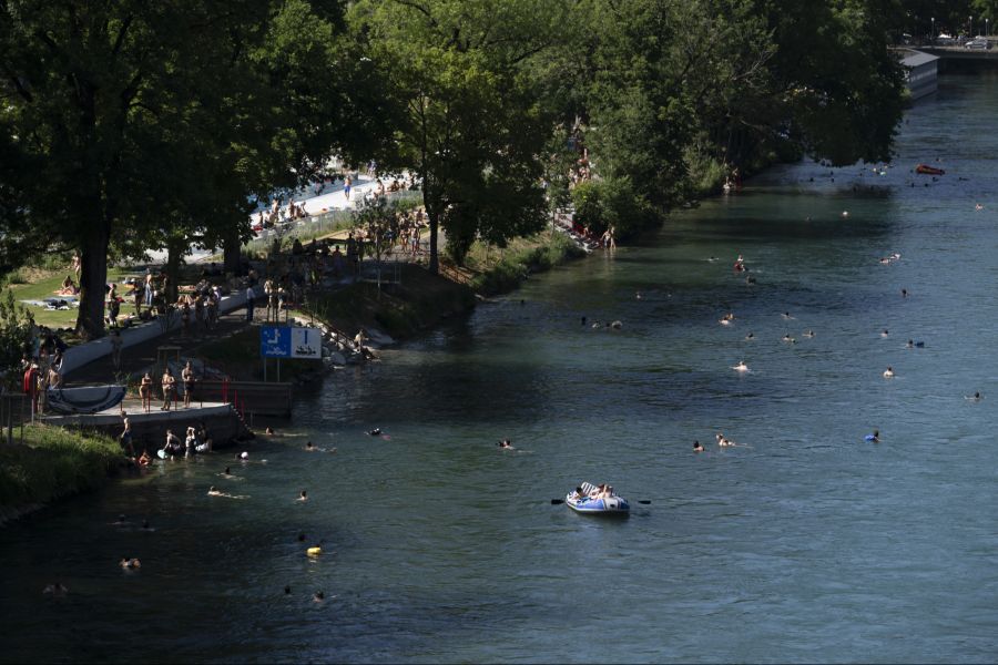 Gut möglich, dass die Schweiz 14 Hitzetage am Stück erleben wird.