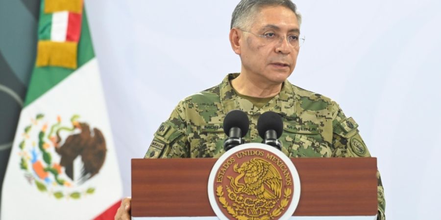 HANDOUT - Der mexikanische Marineminister Raymundo Morales. Foto: --/Presidencia México/dpa - ACHTUNG: Nur zur redaktionellen Verwendung und nur mit vollständiger Nennung des vorstehe...