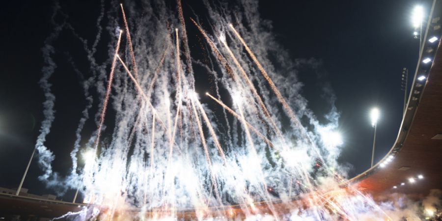 FCZ-Fans zündeten ein Feuerwerk. (Archivbild)