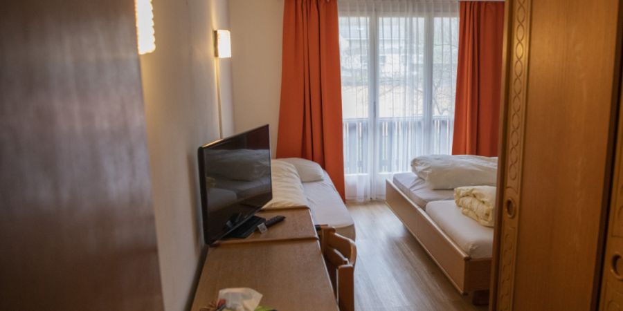 Diese Unterkunft für Ukraine-Flüchtlinge hat der Kanton Obwalden vor viereinhalb Jahren in Betrieb genommen. (Archivaufnahme)