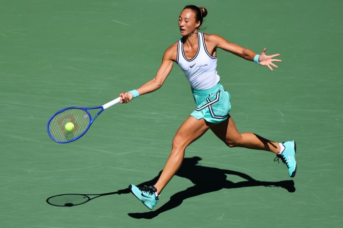US Open Zheng Qinwen