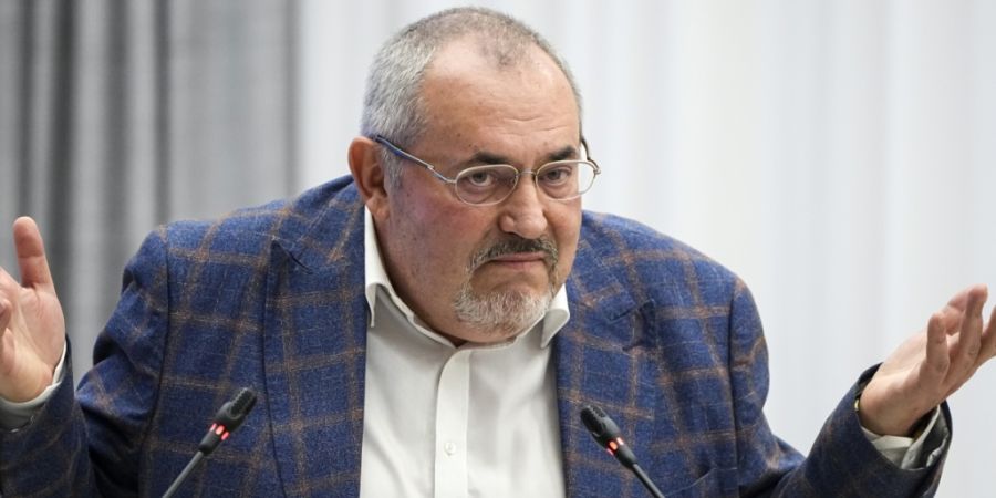 ARCHIV - Der russische Oppositionspolitiker und Kriegsgegner Boris Nadeschdin. Foto: Alexander Zemlianichenko/AP/dpa/Archivbild