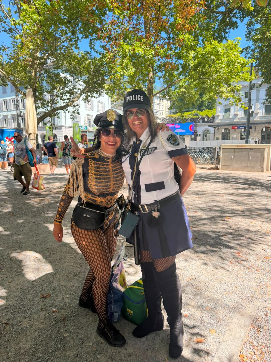Erica und Illuska kommen aus Zürich-Altstetten.