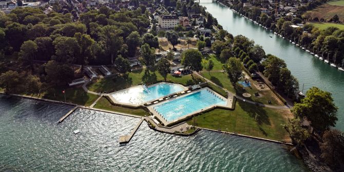 Strandbad Nidau.