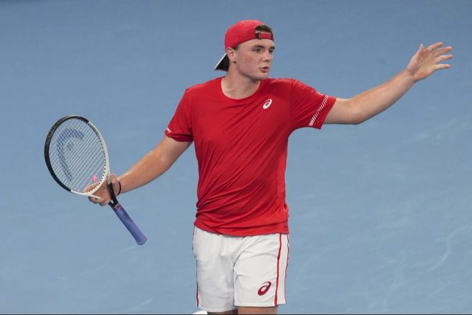 Nach einem steilen Aufstieg erlebte Junioren-French-Open-Sieger Dominic Stricker 2024 ein echtes Seuchenjahr. Dominic Stricker