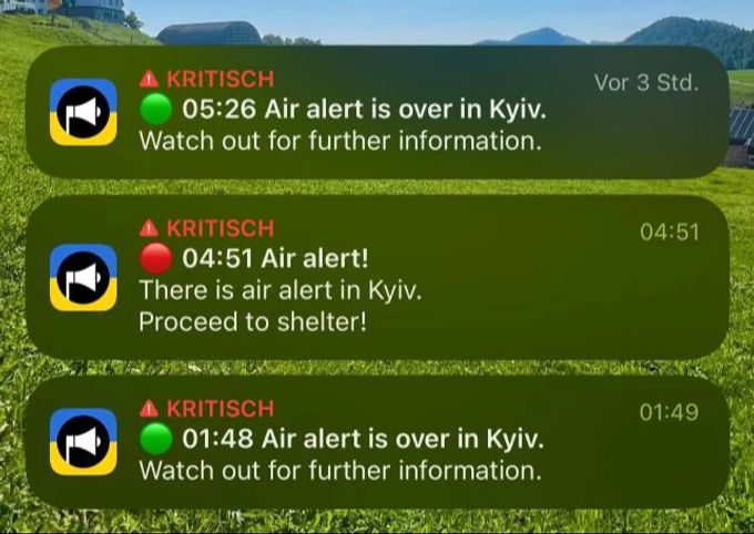 App Luftalarm Bomben SP