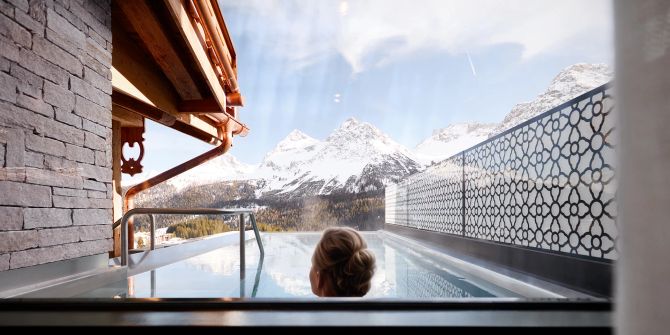 Whirlpool, BelArosa Chalets, Berge