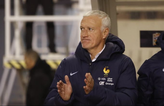 Ob Frankreich-Trainer mit Kylian Mbappé zufrieden war? didier deschamps