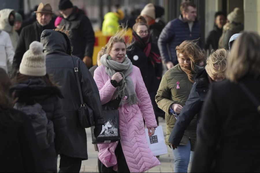 Nirgends sind die Menschen glücklicher als in Finnland. (Bild aus Helsinki)