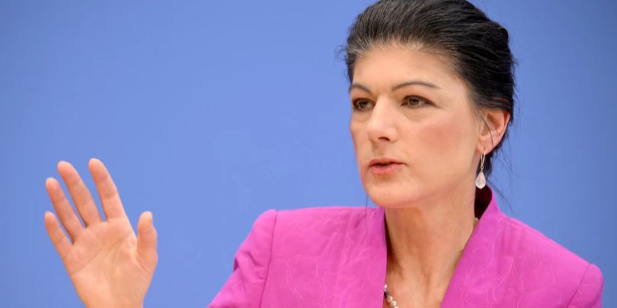 Deutschland Wahlen Sahra Wagenknecht