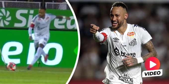 Eckball-Tor! - Neymar glänzt bei Santos wieder – zurück auf Top-Niveau?