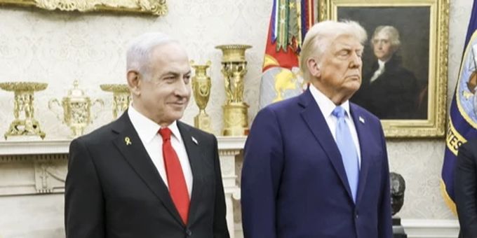 Israels Ministerpräsident Benjamin Netanjahu kann auf die Unterstützung von Donald Trump zählen. donald Trump