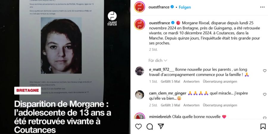 vermisste morgane 13