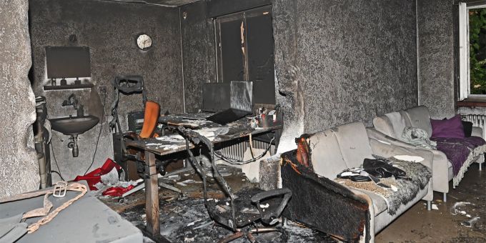 Schaffhausen - Brand in Büroräumlichkeit eines Restaurants