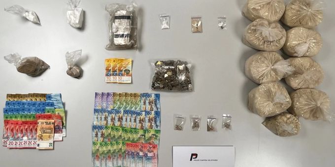 Erwischt! - Dealer hat acht Kilo Streckmittel und ein Kilo Heroin dabei