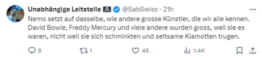 Etwas differenzierter sieht es die «Unabhängige Leitstelle».