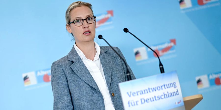 AfD SVP Alice Weidel