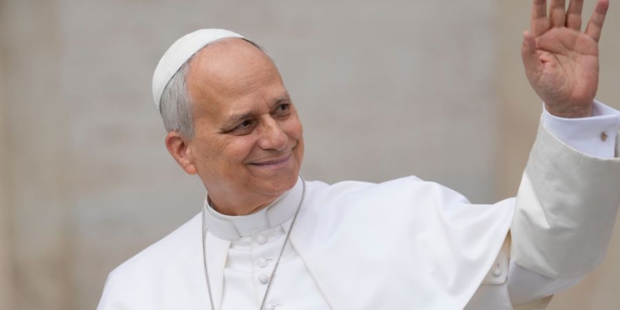 ARCHIV - Papst Leo XIV. Foto: Gregorio Borgia/AP/dpa/Archivbild