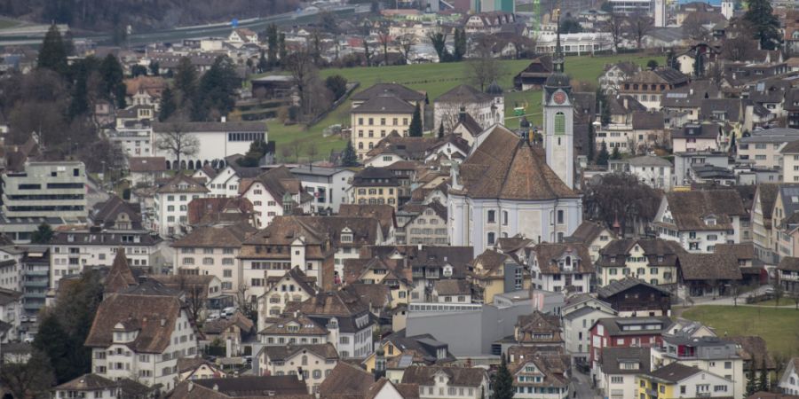 In Schwyz wird am 19. April ein Teil des Gemeinderats neu gewählt. (Archivaufnahme)