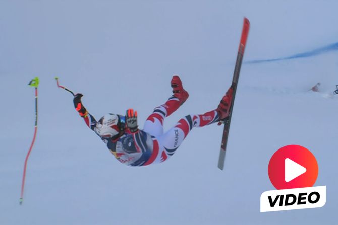 Abfahrt Kitzbühel Training Caillot