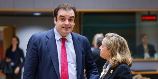 Eurogruppen-Präsident Kyriakos Pierrakakis