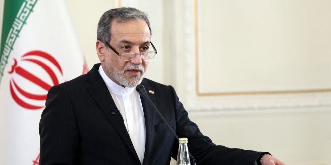 Abbas Araghtschi Iran WEF