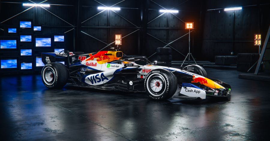 Red Bulls Schwesterteam Racing Bulls geht 2026 mit diesem Design an den Start.