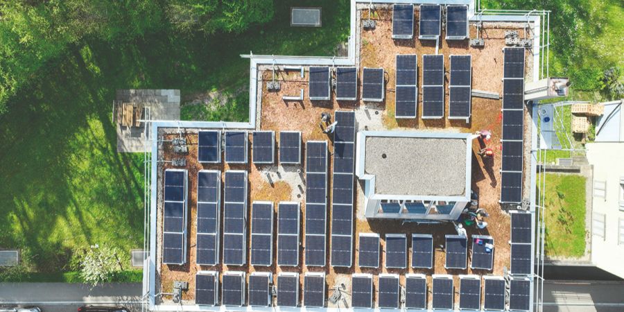 EWZ Solarquartier Zürich Photovoltaik