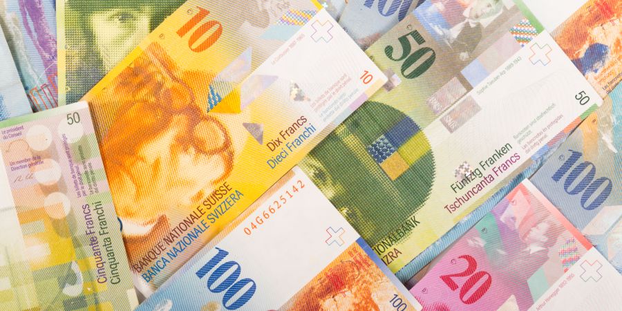 Schweizer Franken Billet Währung