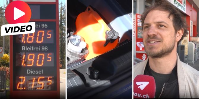 Deutsche Schweizer Tankstellen