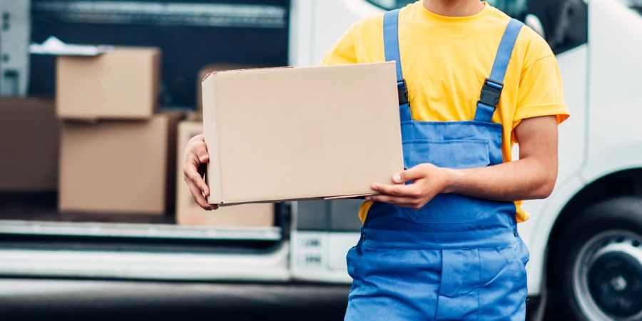 Pakete kurier Post Päckli