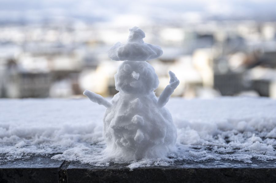 Die Schneefallgrenze sinkt am Mittwoch möglicherweise bis auf 500 Meter.