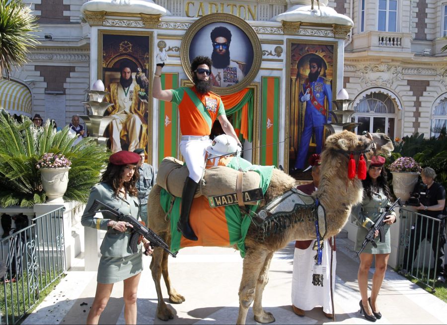 Der Schauspieler machte Werbung für seinen Film «Der Diktator».