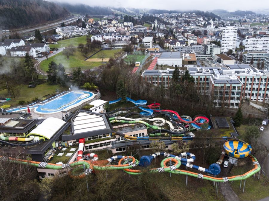 Die Sicherheit war nicht gefährdet, die Rutschen bald wieder in Betrieb.