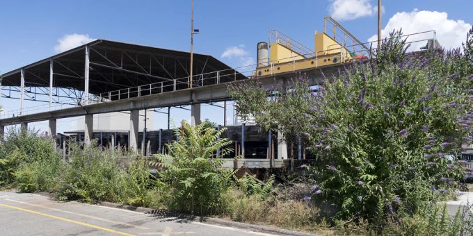 Auf dem Lysbüchel-Areal in Basel tötete 2021 ein Mann einen anderen mit einem Messer. lysbüchel-areal