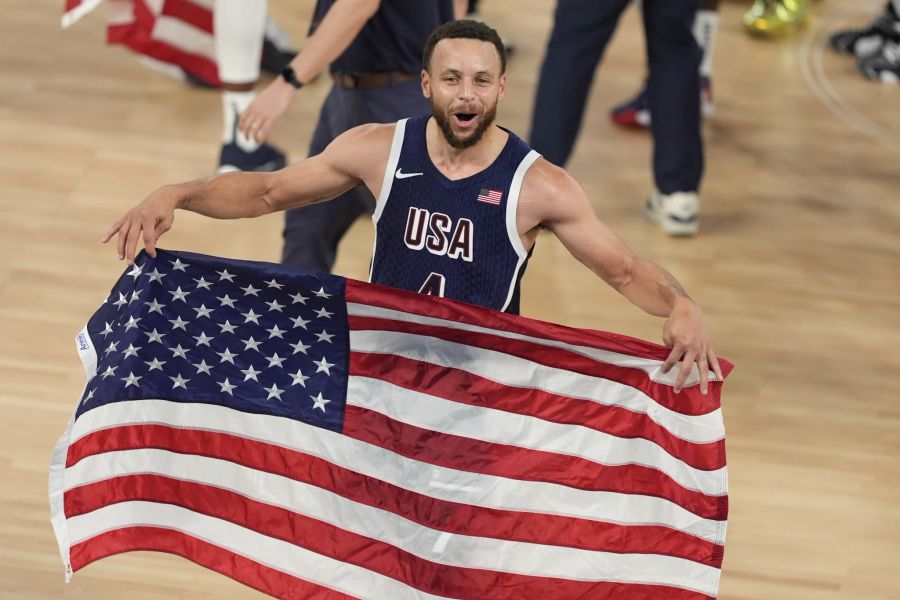 Stephen Curry hatte grossen Anteil am Erfolg der US-Amerikaner.