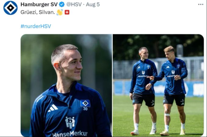 Silvan Hefti spielt neu in Hamburg, dort trifft er auf Ex-Kollege Miro Muheim. Hefti