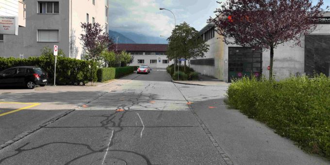 Landquart GR: Verkehrsunfall Motorrad mit Personenwagen. Landquart GR